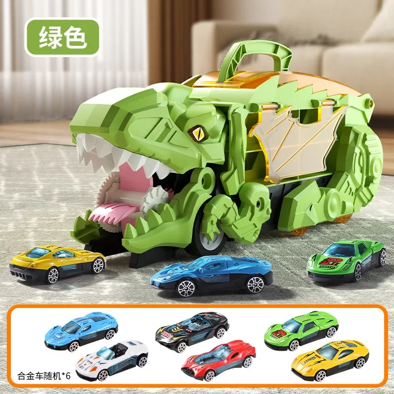 Transforming T-Rex Car & Storage Toy