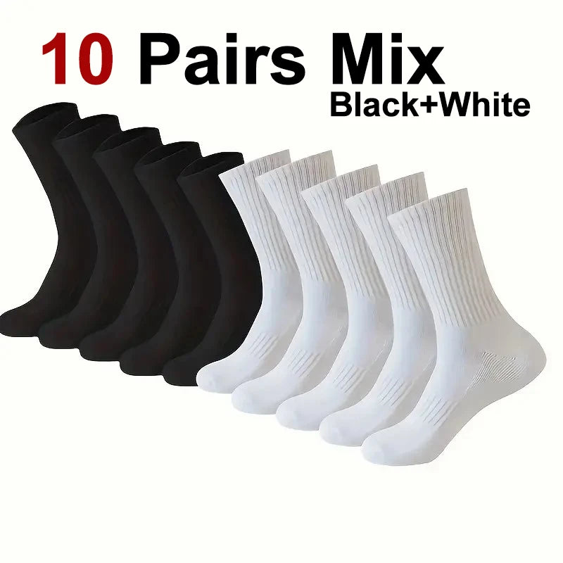 Plain Sports Socks — 5, 10 or 20 Pairs