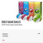 Supur NEWNING 3-Layer Golf Balls – 3 Pack