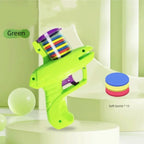 Pet's UFO Radish Gun Toy Safety Outdoor Interactive Decompression Fun Bullet Battle Game for Pets