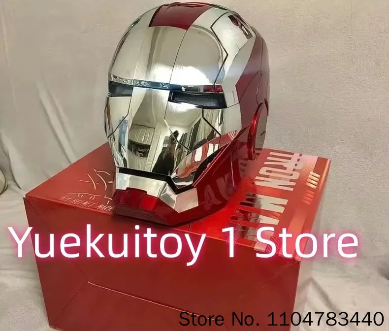 Wearable Iron Man Mk5 Helmet Toy with Arm Cannon Role Play  Green Goblin Designs