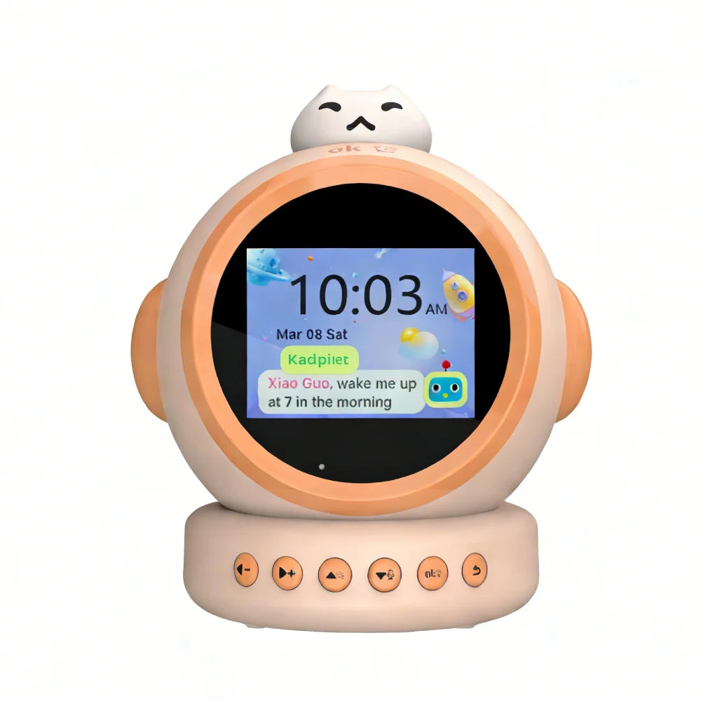 Children's Talking Robot Alarm Clock