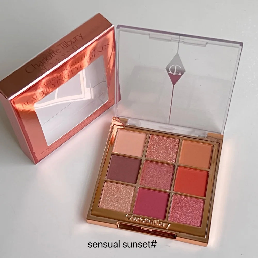 Charlotte Tilbury Eyeshadow & Pillow Talk Lip Makeup