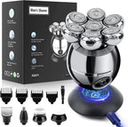 Razors for Men 5 In1 Bald Head Shaver Multifunctional Grooming Kit Cordless Bald Machine for Man Electric Shavers